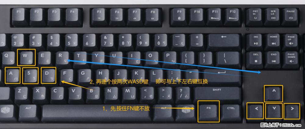 键盘，怎样把wasd键与上下左右方向键互换？ - 生活百科 - 常州生活社区 - 常州28生活网 cz.28life.net