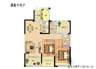 大学城莱蒙城旁 凯尔锋度花园 两室精装2000.拎包即住 - 常州28生活网 cz.28life.net